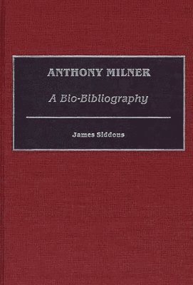 bokomslag Anthony Milner