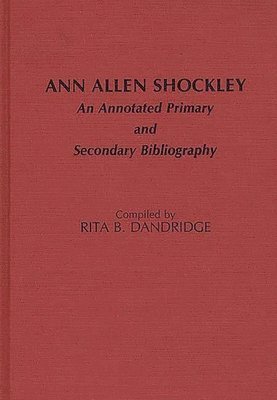 bokomslag Ann Allen Shockley