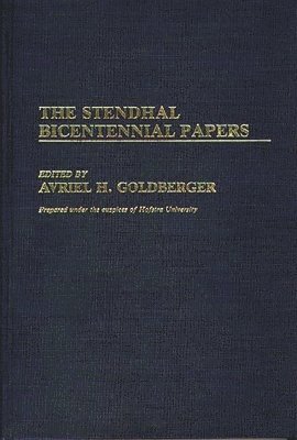 The Stendhal Bicentennial Papers 1