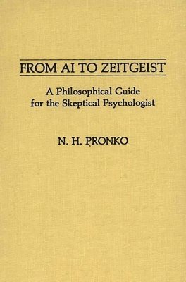 From AI to Zeitgeist 1