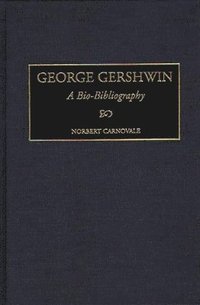 bokomslag George Gershwin