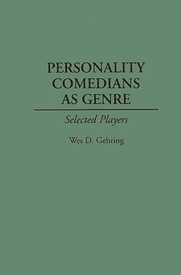 Personality Comedians as Genre 1