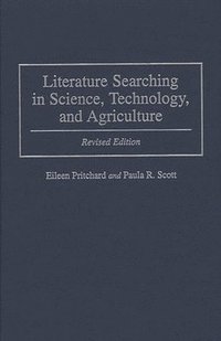 bokomslag Literature Searching in Science, Technology, and Agriculture, 2nd Edition