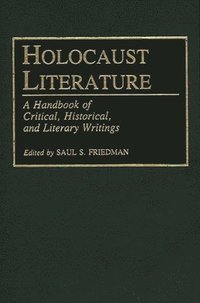 bokomslag Holocaust Literature