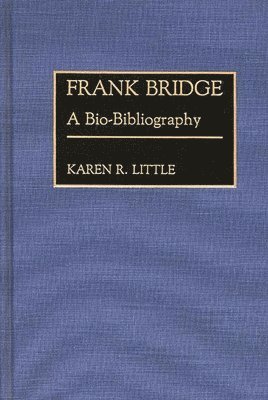 Karen Little - Frank Bridge, Inbunden