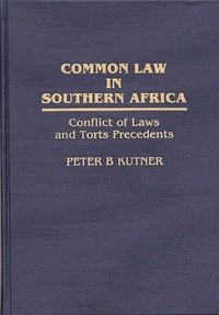 bokomslag Common Law in Southern Africa