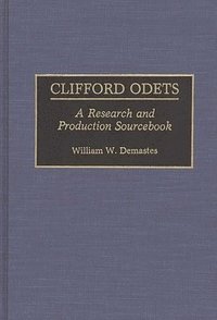 bokomslag Clifford Odets