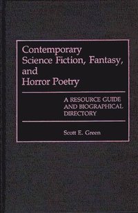 bokomslag Contemporary Science Fiction, Fantasy, and Horror Poetry