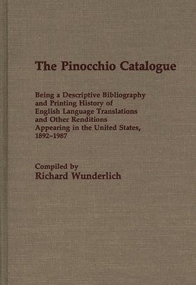 bokomslag The Pinocchio Catalogue