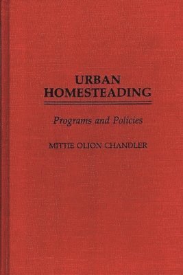bokomslag Urban Homesteading