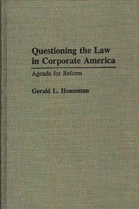 bokomslag Questioning the Law in Corporate America