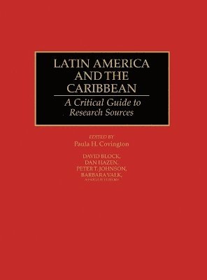 bokomslag Latin America and the Caribbean