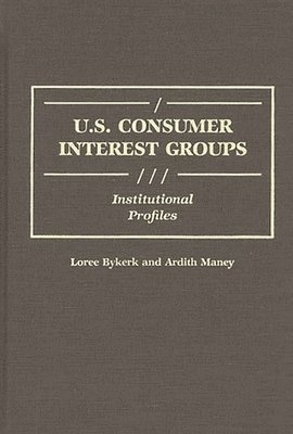 U.S. Consumer Interest Groups 1