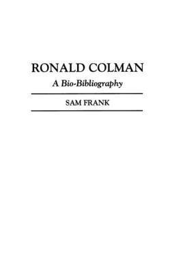 Sam Frank - Ronald Colman, Inbunden