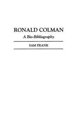 bokomslag Ronald Colman