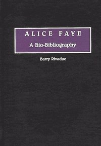 bokomslag Alice Faye