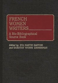 bokomslag French Women Writers