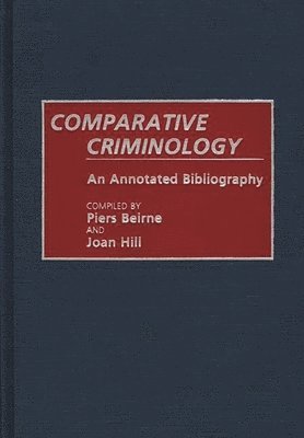 bokomslag Comparative Criminology