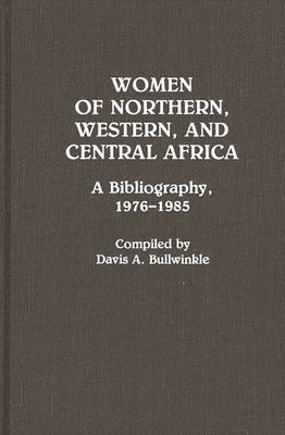 Women of Northern, Western, and Central Africa 1