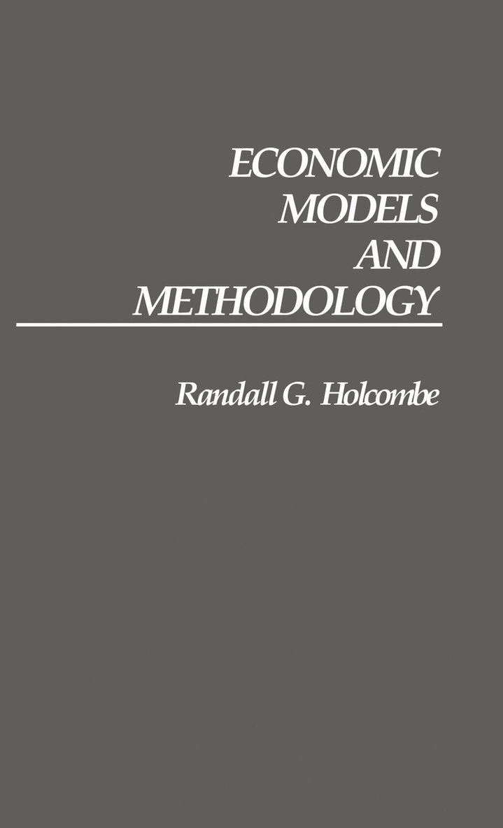 Economic Models and Methodology 1