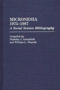 bokomslag Micronesia 1975-1987