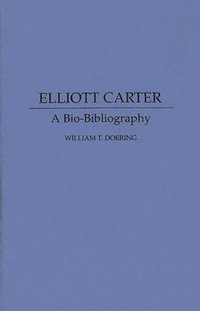 bokomslag Elliott Carter