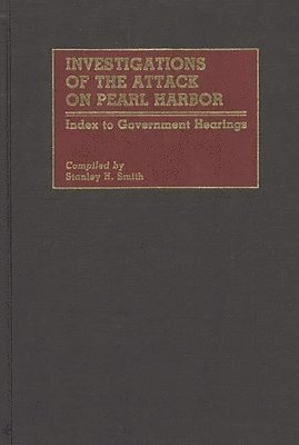 Investigations of the Attack on Pearl Harbor 1