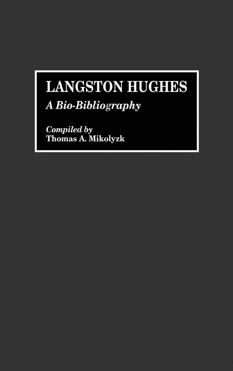 Langston Hughes 1