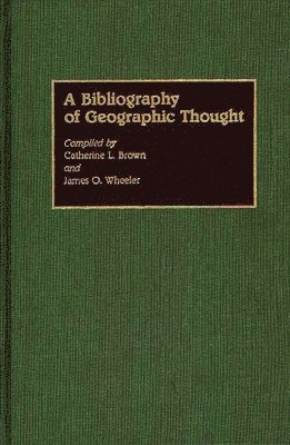 Bibliography of Geographic Thought