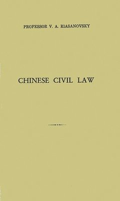 Chinese Civil Law