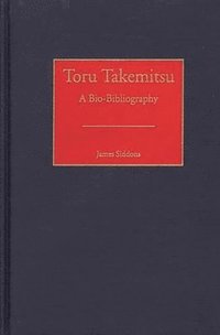 bokomslag Toru Takemitsu
