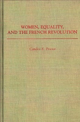 bokomslag Women, Equality, and the French Revolution