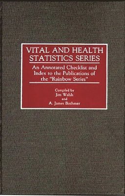 A J. Bothmer, Jim Walsh - Vital and Health Statistics Series, Inbunden