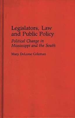 Legislators, Law and Public Policy 1