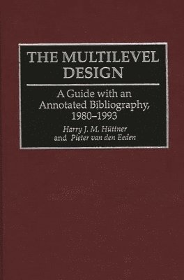 bokomslag Multilevel Design