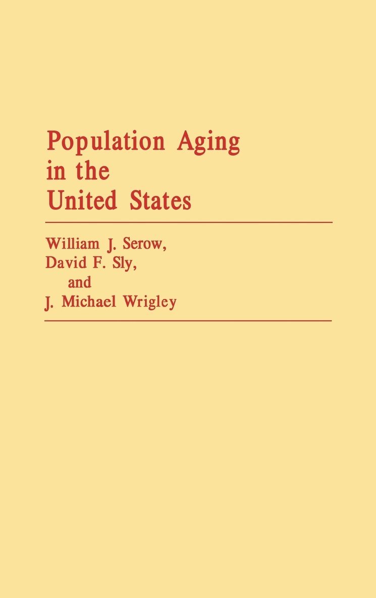 Population Aging in the United States 1