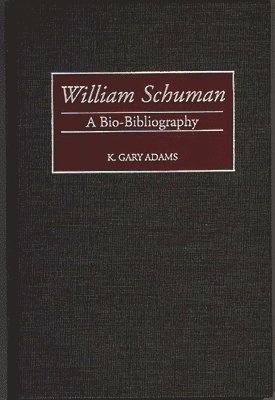 bokomslag William Schuman