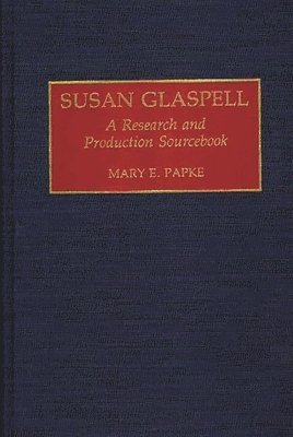 bokomslag Susan Glaspell