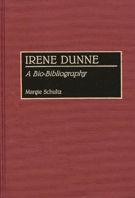 Margie Schultz - Irene Dunne, Inbunden