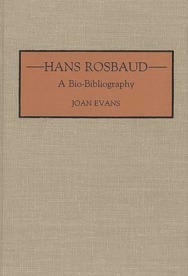 bokomslag Hans Rosbaud