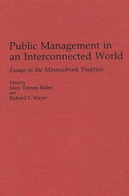 bokomslag Public Management in an Interconnected World