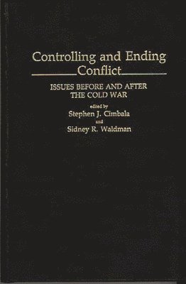 Controlling and Ending Conflict 1