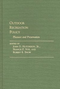 bokomslag Outdoor Recreation Policy