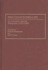 bokomslag Pro-Choice/Pro-Life