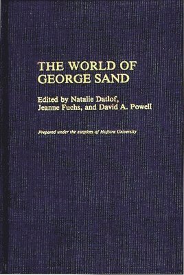 bokomslag The World of George Sand