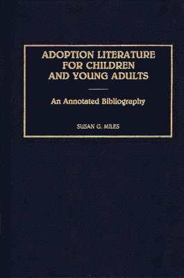 bokomslag Adoption Literature for Children and Young Adults