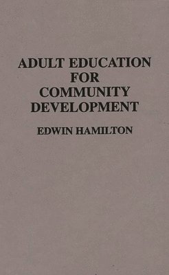 bokomslag Adult Education for Community Development