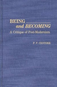 bokomslag Being and Becoming