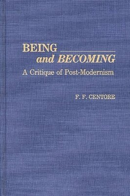 bokomslag Being and Becoming