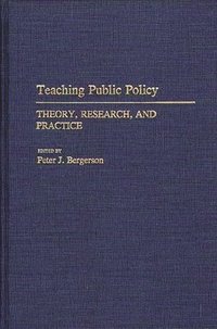 bokomslag Teaching Public Policy